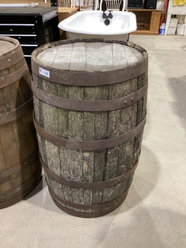 RUSTIC WHISKEY BARREL