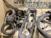 ANTIQUE HAY TROLLEY PARTS - 3