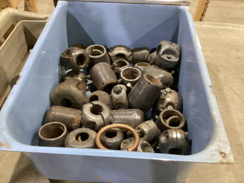 BIN OF HORN WEIGHTS