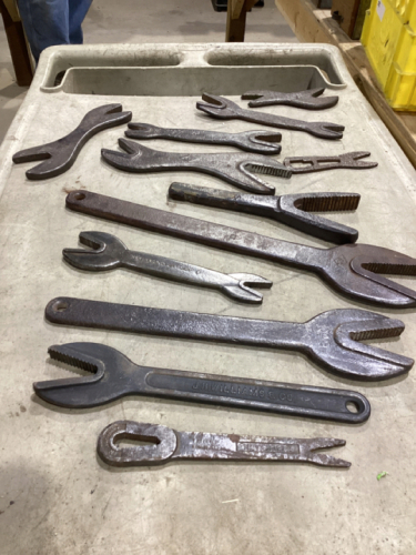 ANTIQUE ALLIGATOR WRENCHES