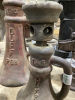 (3) ANTIQUE DUFF SCREW JACKS - 4