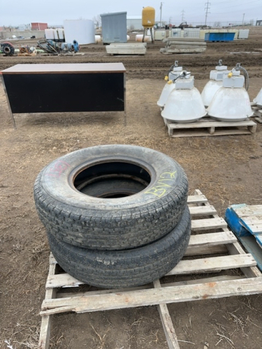 (2)16 inch truck tires