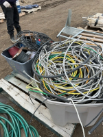 Pallet of electrical wire