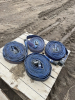 Four rolls 2" lay flat hose