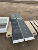 Trifold aluminum wheelchair ramp