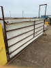 Roper calf chute with 12 foot alley on skid - 2