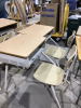 (2) SCHOOL DESKS