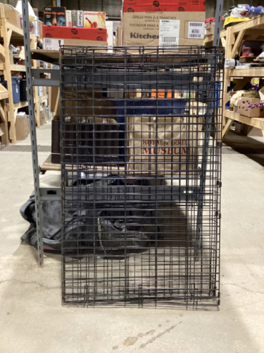 LARGE FOLDING WIRE CRATE