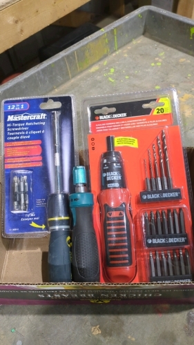 Miscellaneous screwdriver sets