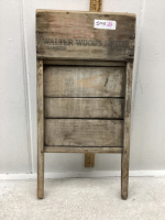 WALTER WOODS LIMITED WASH BOARD
