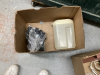 2 BOXES-ELECTIC AIR FILTER, IRONS,KIDS QUILT,POT,FLEECE GLOVES,WINDOW FILM - 5
