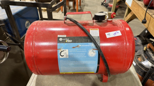 PORTABLE AIR TANK W/GAUGE