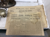 SILVERPLATE ITEMS + NEWSPAPERS FROM 1913-ONE IS MEDICINE HAT - 3