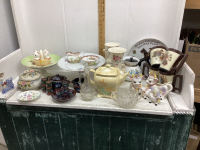 2 BOXES - ASSORTED COLLECTIBLE DISHWARE