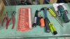 Miscellaneous box of shop tools