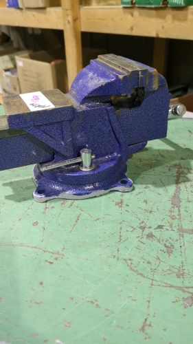 4-In bench vice