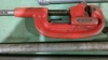 "Ridgid" 2 pipe threaders, 1 reamer , 1 cutter, 2 dies - 4