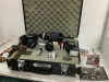 CANON 35MM CAMERA WITH ACCESSORIES IN A CASE