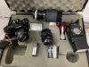 CANON 35MM CAMERA WITH ACCESSORIES IN A CASE - 2