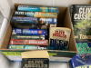 2 BOXES OF CLIVE CUSSLER BOOKS - 3