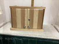 SMALL SOLID WOOD CABINET