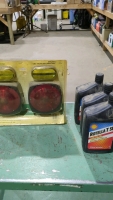 12. Volt trailer light kit plus 3 l motor oil