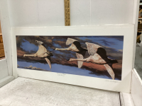 DUCKS UNLIMITED PRINT - NOT FRAMED…”FREEDOM OF FLIGHT” BY SHEILA BALLANTYNE