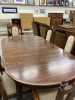 PALLISER DINING TABLE W/ 1 LEAF & 6 CHAIRS - 2