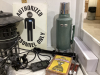 (2) BOXES OF HOUSEHOLD ITEMS - STANLEY ALLADIN THERMOS, TASCO SCOPE, BUG ZAPPER, JERKY MAKER - 2