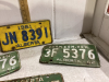 (4) OLD ALBERTA LICENSE PLATES - 2