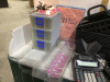 MINI PLASTIC ORGANIZER, PINK “SHOE” LIGHTS, SUDOKO GAME, TI-83 CALCULATOR - 3