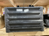 BLACK SHELVING UNIT - 2