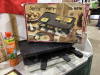 2 BOXES - PARTY GRILL, BIRDHOUSE, MISC DECOR - 3