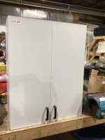 SMALL WHITE CABINET - NO SHELVES