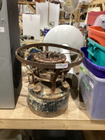 LARGE BURNER WITH GAUGE