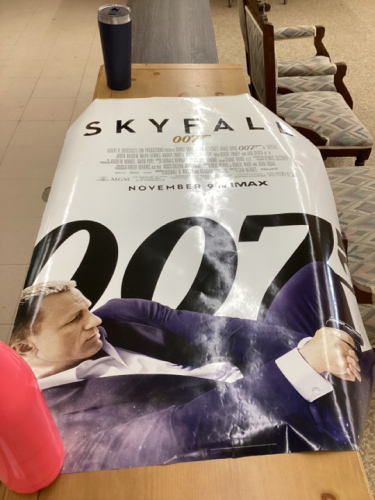 JAMES BOND 007 MOVIE POSTER - DANIEL CRAIG - SKYFALL