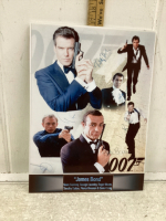 JAMES BOND 007 POSTER ON FOAM BOARD