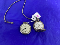 (2) POCKET WATCHES - WESTCLOCKS & HENRY