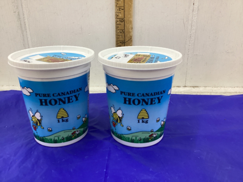 (2) CONTAINERS PHILPOTT HONEY