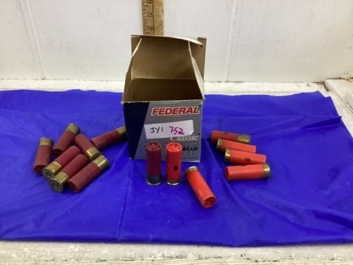 MIXED BOX OF FEDERAL (21) LIVE ROUNDS - #4 & #6 SHOT