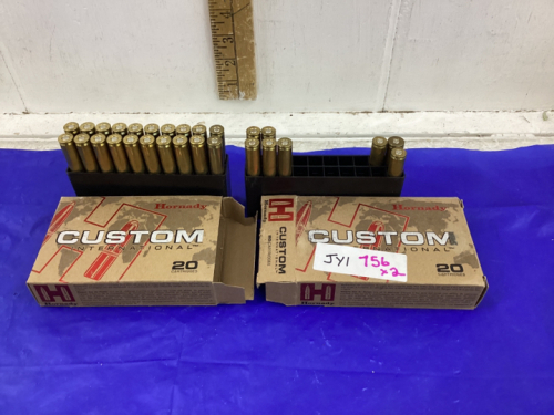 (25) LIVE ROUNDS HORNADAY “CUSTOM” 270 WINCHESTERS