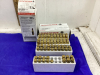 (66) LIVE ROUNDS. WINCHESTER 22-250 REM & (9) SPENT CARTRIDGES