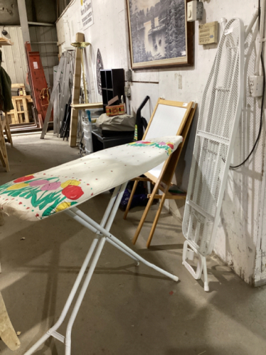 (2) IRONING BOARDS