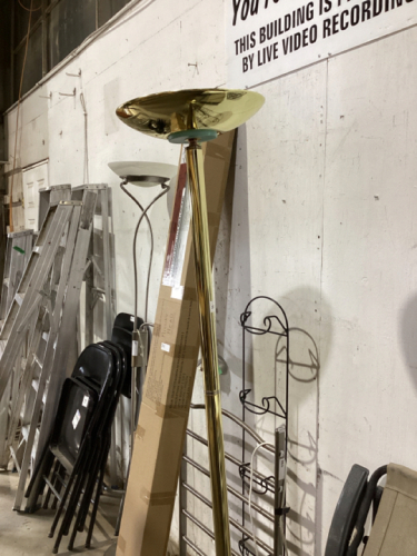 BRASS FLOOR LAMP