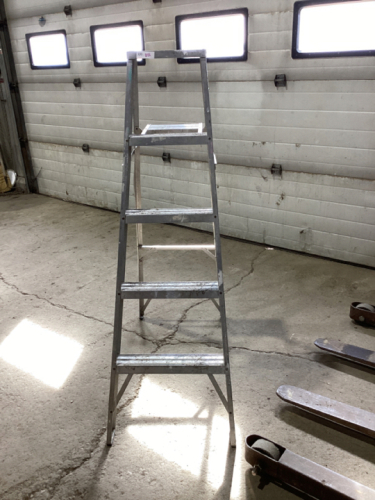 4-STEP ALUMINUM LADDER