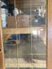 WOOD DOOR WITH BRASS DETAILING…30” X 80” - 2