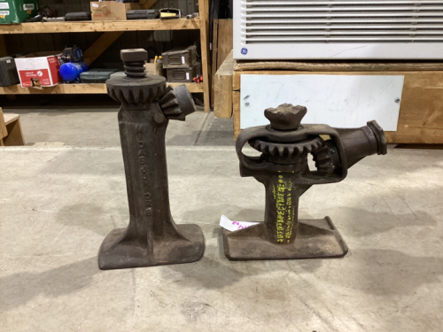 2 SMALL ANTIQUE JACKS-