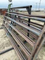 Bundle of (4) 12 foot steel gates