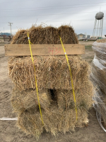 ( 11 ) Small squares of mixed grass hay.