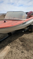 Glasscon Motorboat and trailer